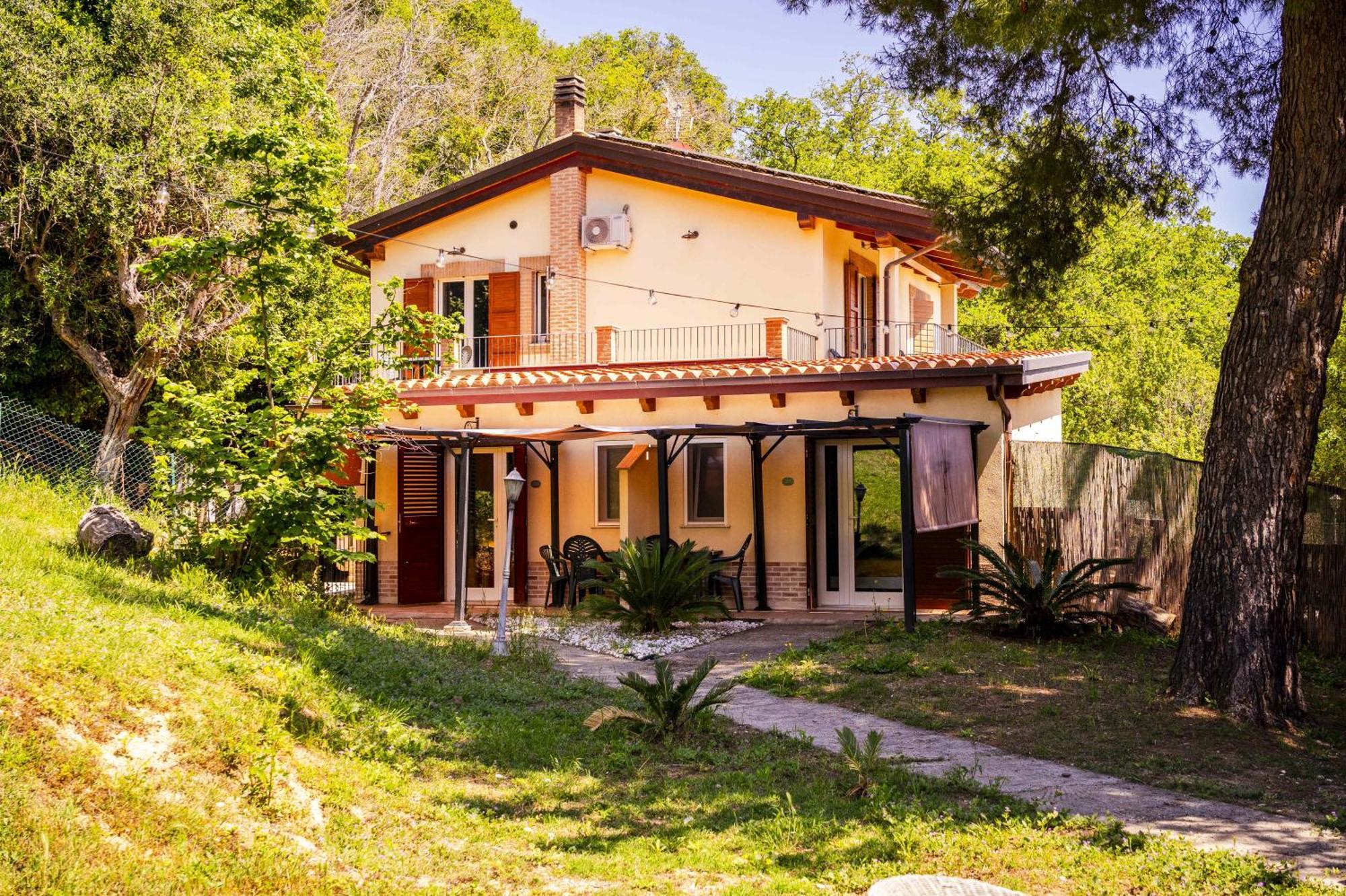 Casa Jo - Country Home With Sea View And 3 Private Ensuite Rooms Lapedona Экстерьер фото
