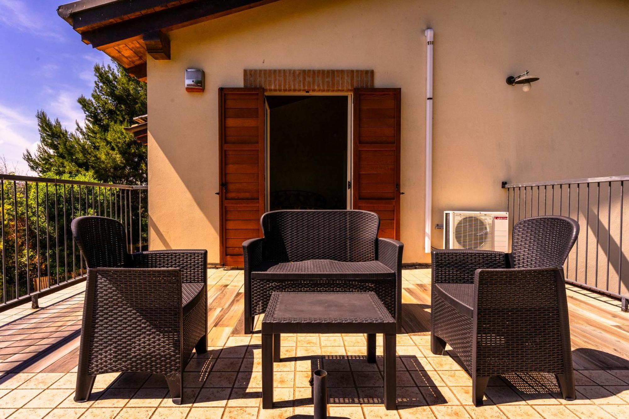 Casa Jo - Country Home With Sea View And 3 Private Ensuite Rooms Lapedona Экстерьер фото