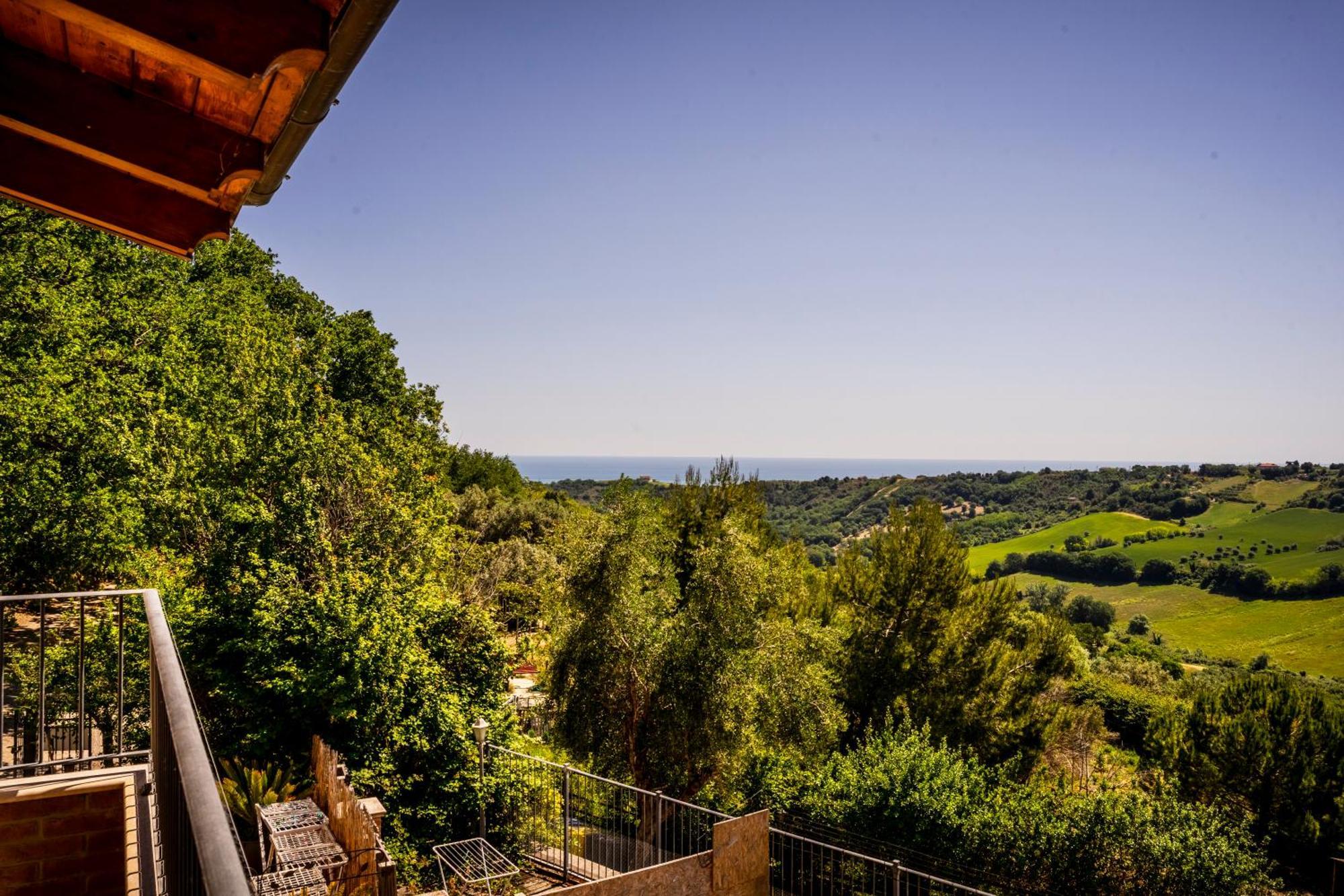 Casa Jo - Country Home With Sea View And 3 Private Ensuite Rooms Lapedona Экстерьер фото