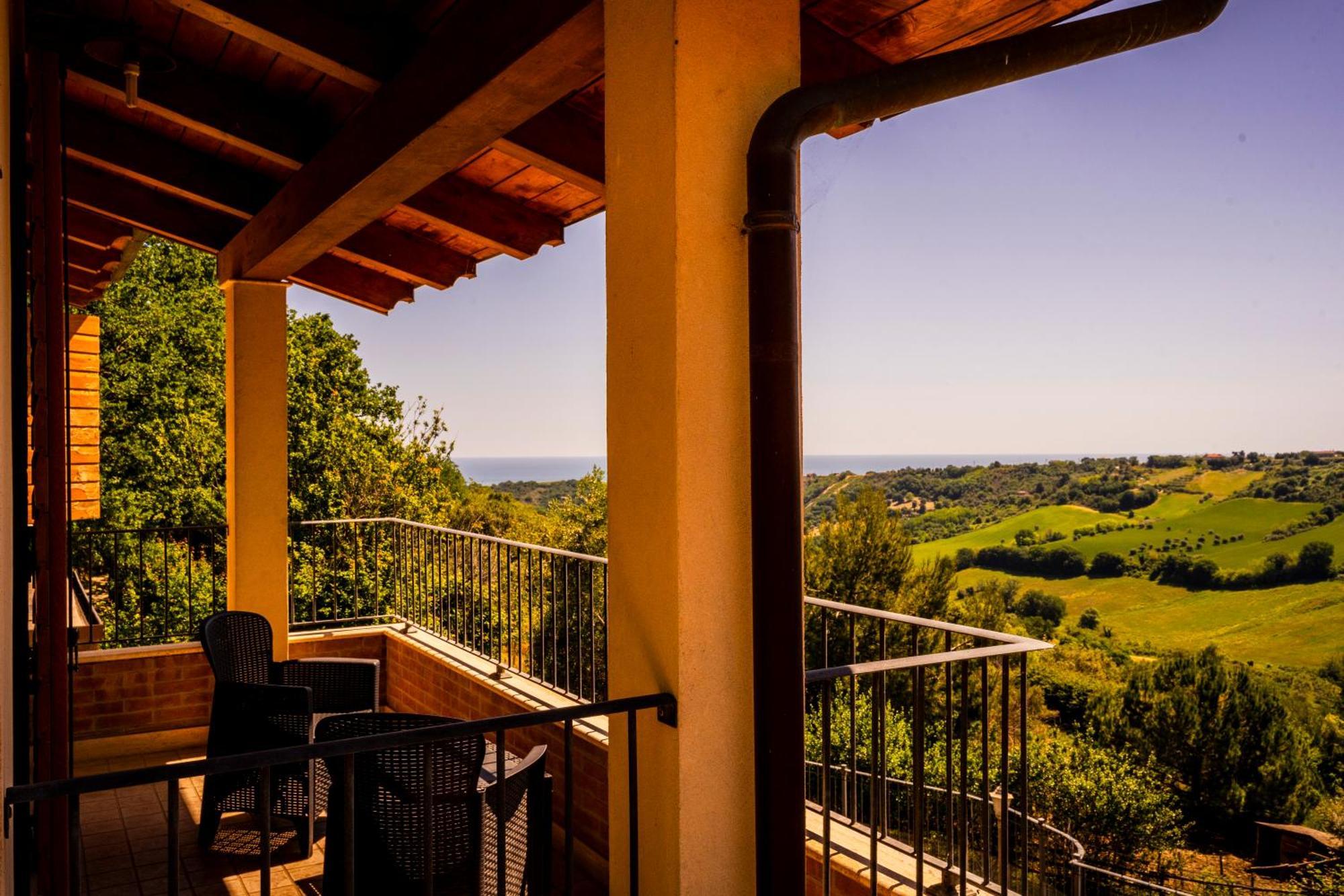 Casa Jo - Country Home With Sea View And 3 Private Ensuite Rooms Lapedona Экстерьер фото