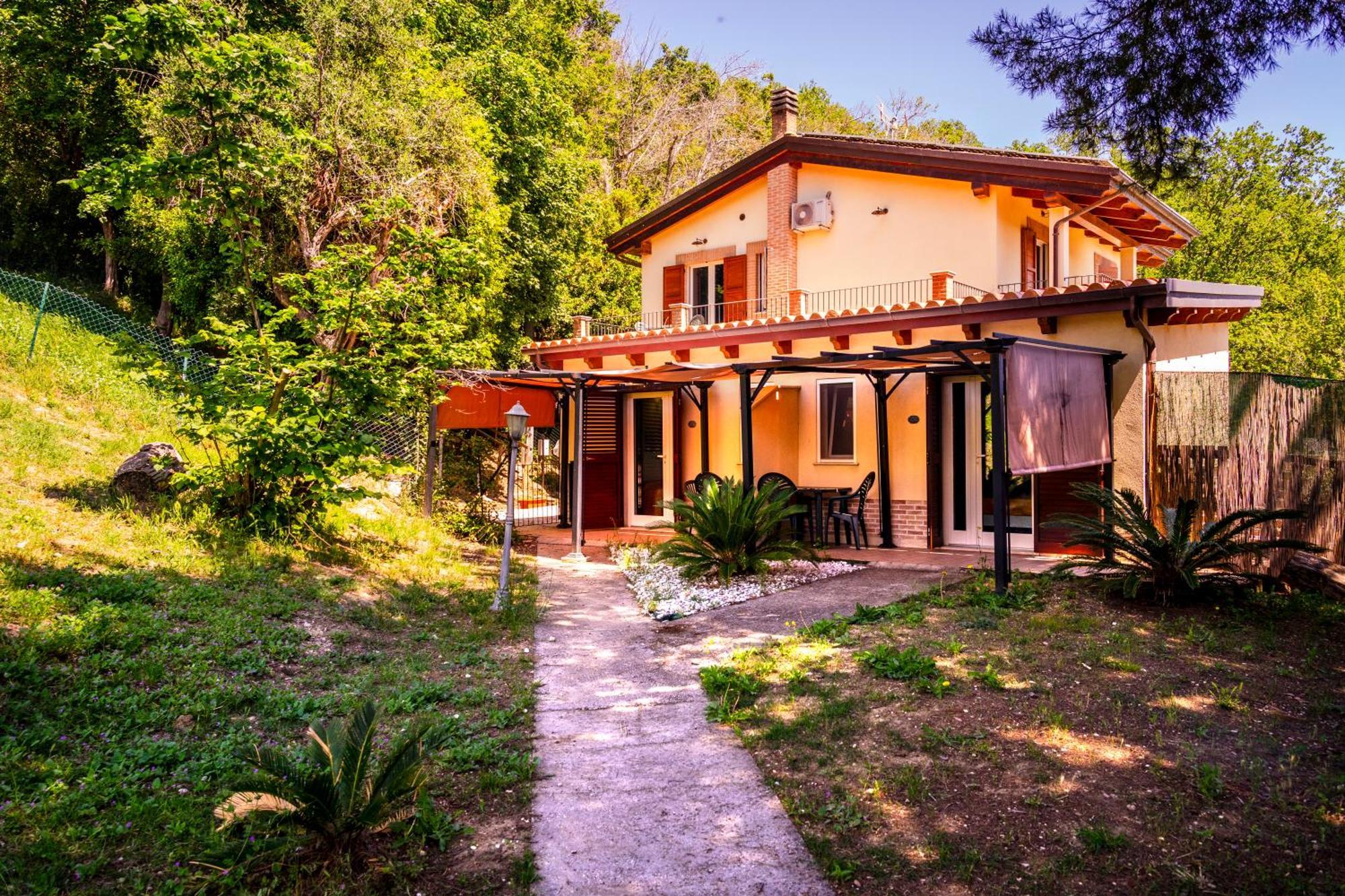 Casa Jo - Country Home With Sea View And 3 Private Ensuite Rooms Lapedona Экстерьер фото