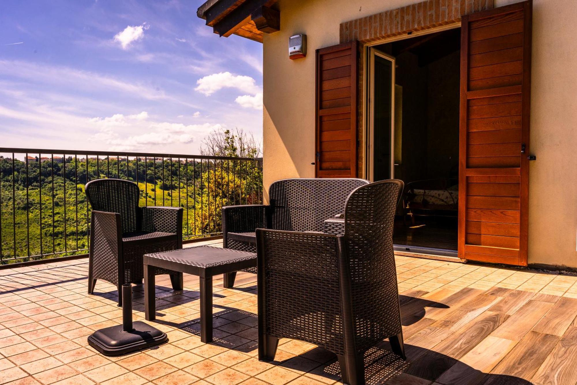 Casa Jo - Country Home With Sea View And 3 Private Ensuite Rooms Lapedona Экстерьер фото