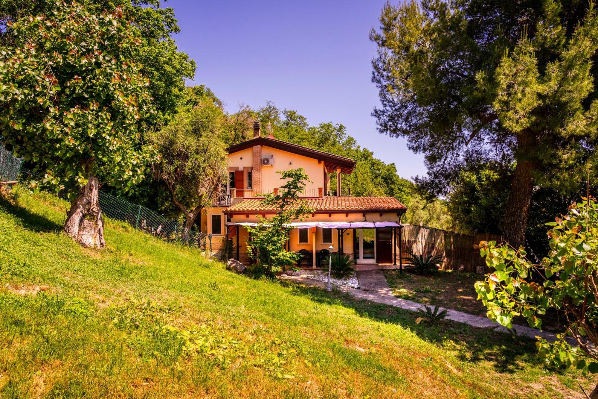 Casa Jo - Country Home With Sea View And 3 Private Ensuite Rooms Lapedona Экстерьер фото